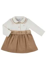 Natini Natini-kleedje Dotty-offwhite/beige