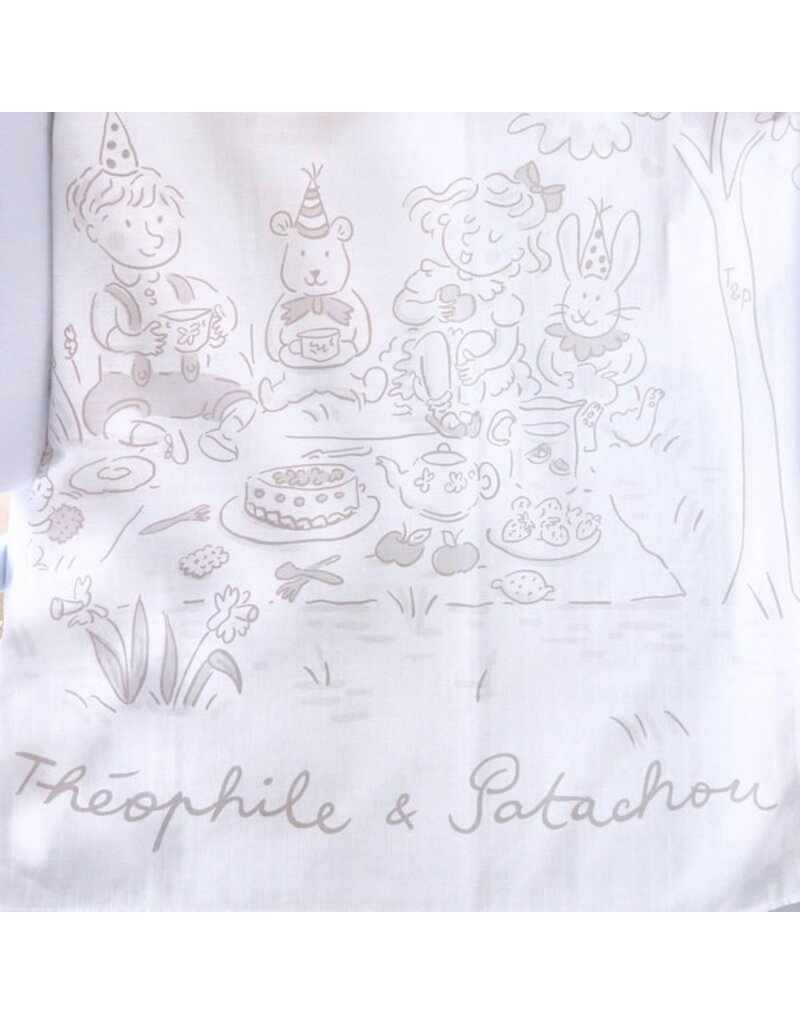 Théophile & Patachou T&P-tetradoek Schaap NP 100X100-natural