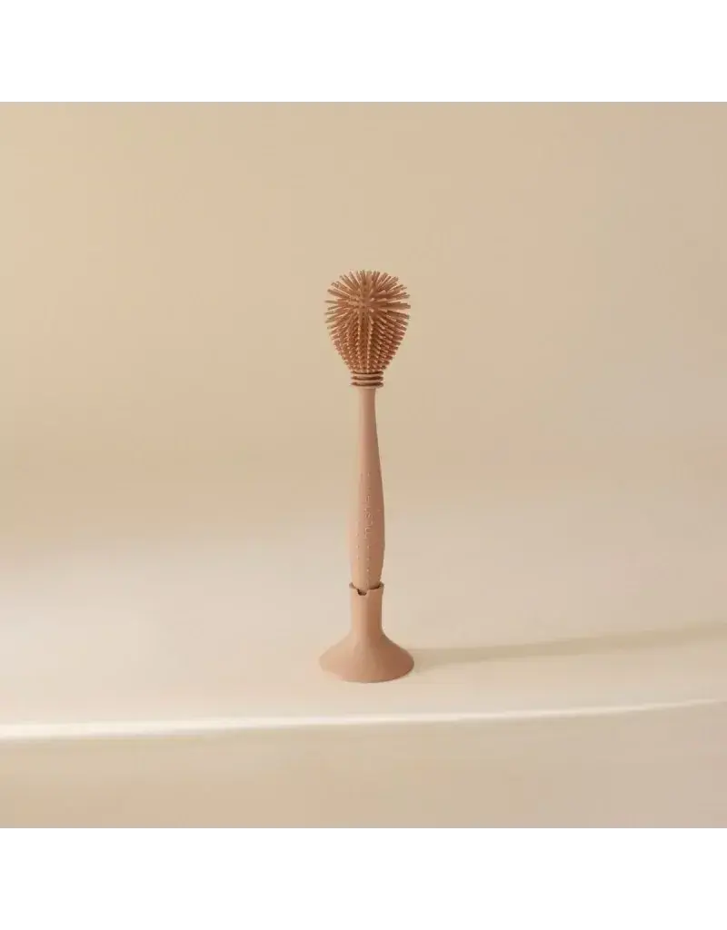 Mushie Mushie - silicone flessen borstel