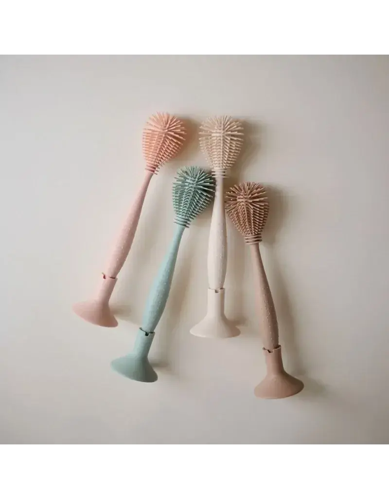 Mushie Mushie - silicone flessen borstel