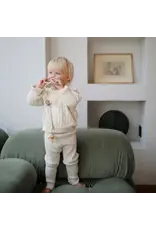 Mushie Mushie - tuttenkoord linnen groen/beige