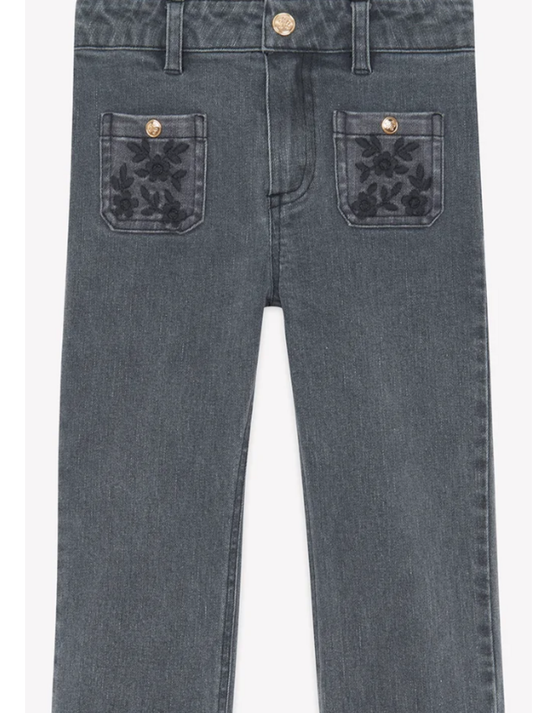 Tartine & Chocolat T&C-jeansbroek Jeana-zachtgrijs