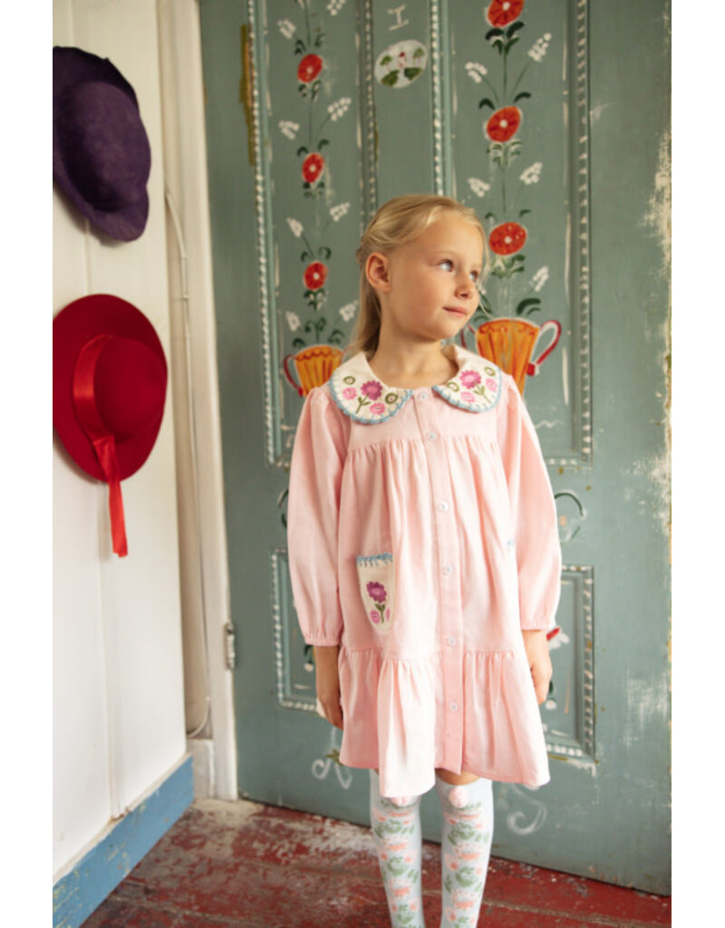 Louise Misha Louise Misha - Jurk Ysee mini - blush