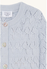 Hust and Claire Cardigan Cilja - winter sky