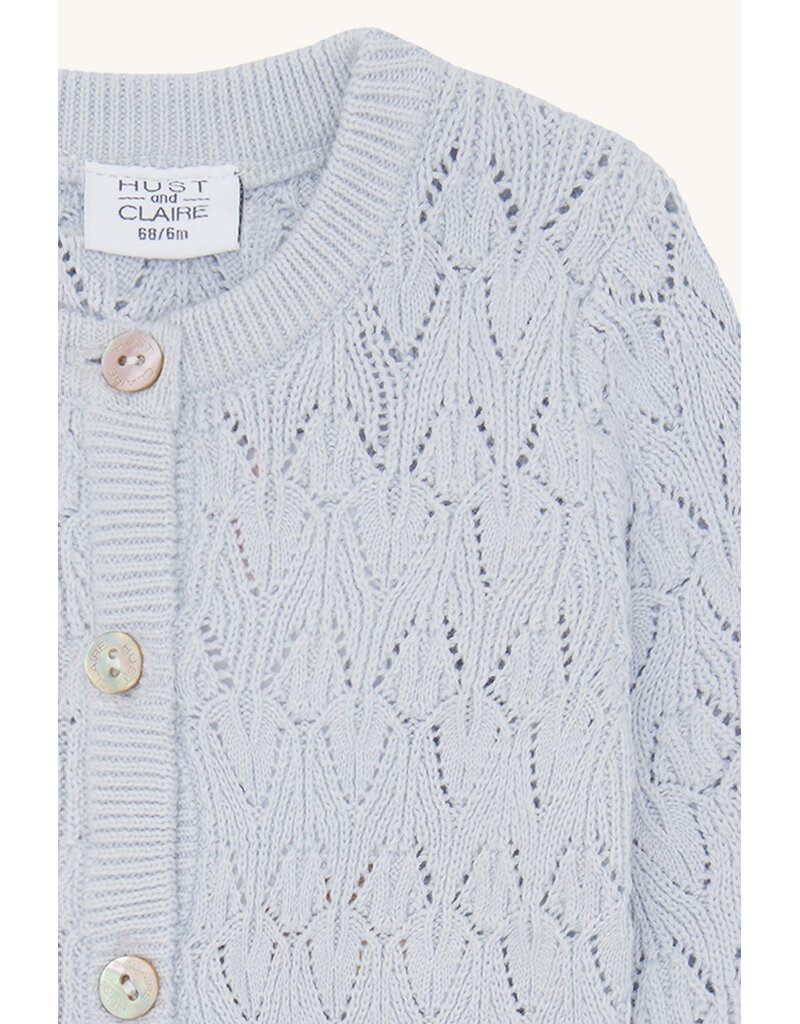 Hust and Claire Cardigan Cilja - winter sky