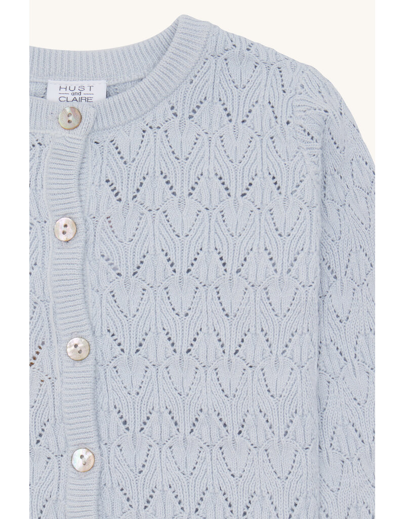 Hust and Claire Cardigan Cilja - winter sky