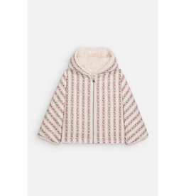 Louise Misha Louise Misha - Omkeerbare jas flowers/fake fur