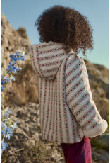 Louise Misha Louise Misha - Omkeerbare jas flowers/fake fur
