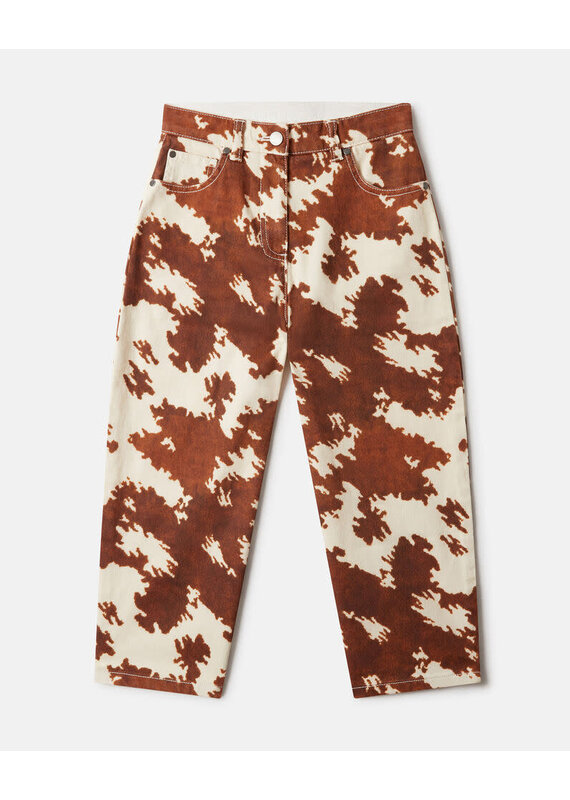 Stella McCartney Stella Mc Cartney - Broek ivory/brown
