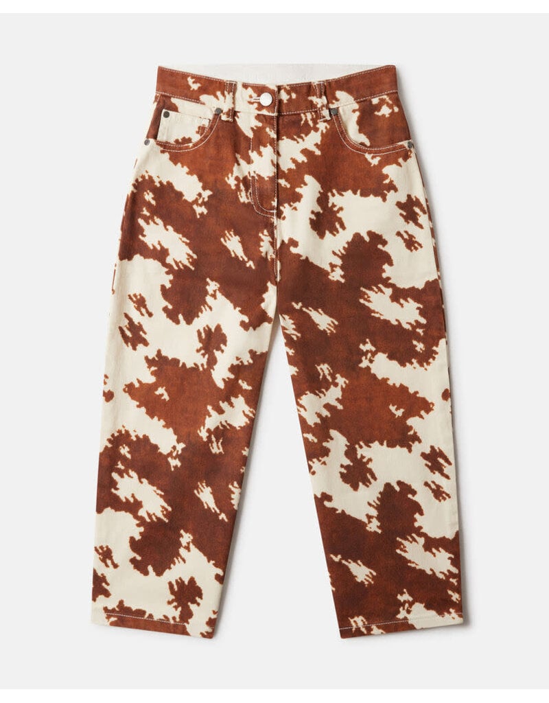 Stella McCartney Stella Mc Cartney - Broek ivory/brown