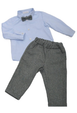 Barcellino Barcellino - set hemdje + visgraat broek