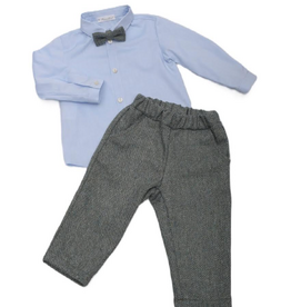 Barcellino Barcellino - set hemdje + visgraat broek