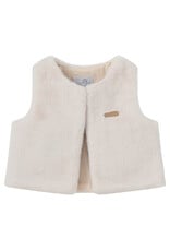 Natini Natini-gilet girl fur offwhite/cream