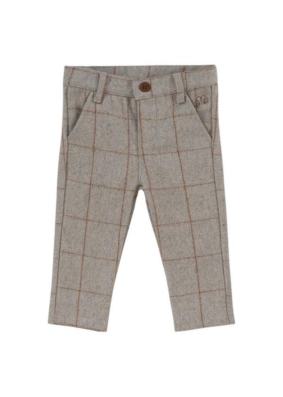 Natini Natini-broek Cas-square-beige