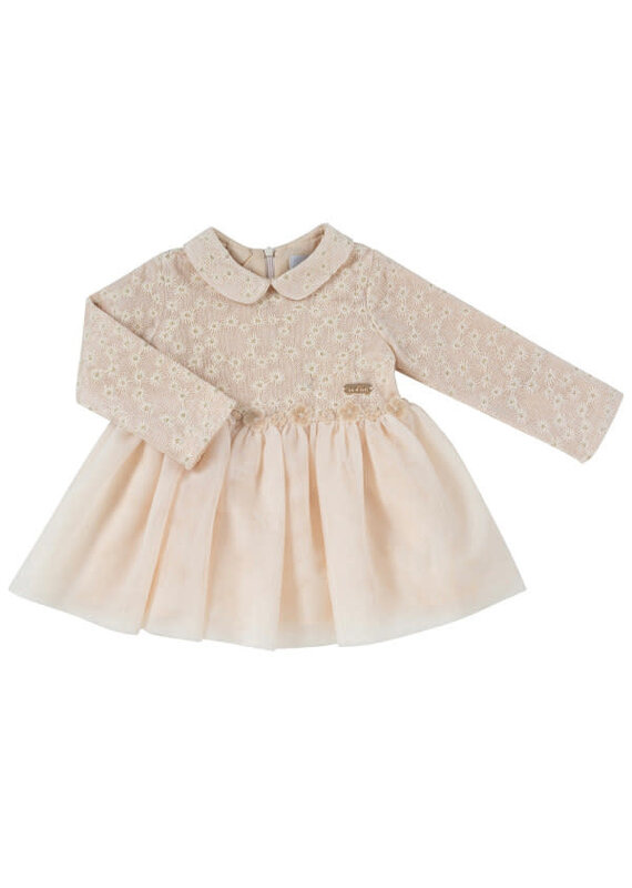 Natini Natini-jurk Donna-licht beige