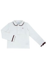 Natini Natini-top Florance-offwhite/bordeaux