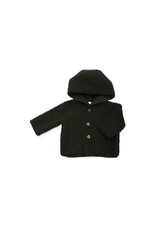 Barcellino Barcelino - babyjasje groen teddy