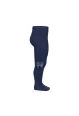 Condor Condor - broekkousen 480 navy strik