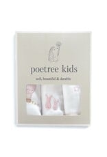 Poetree Kids Poetree - kleine tetra doekjes little vogager roze