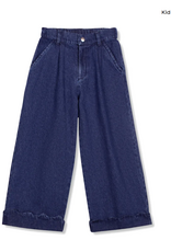 wynken Wynken - scallop pant denim