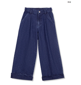 wynken Wynken - scallop pant denim