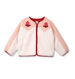 wynken Wynken - faux fur jas roze