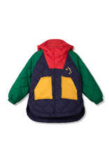 wynken Wynken -padded bon bon jacket multi
