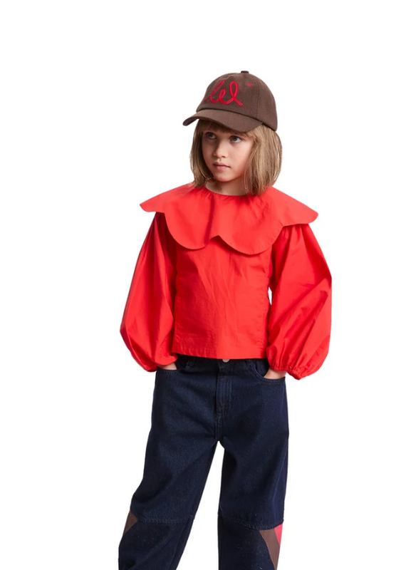 wynken Wynken - blouse red ink