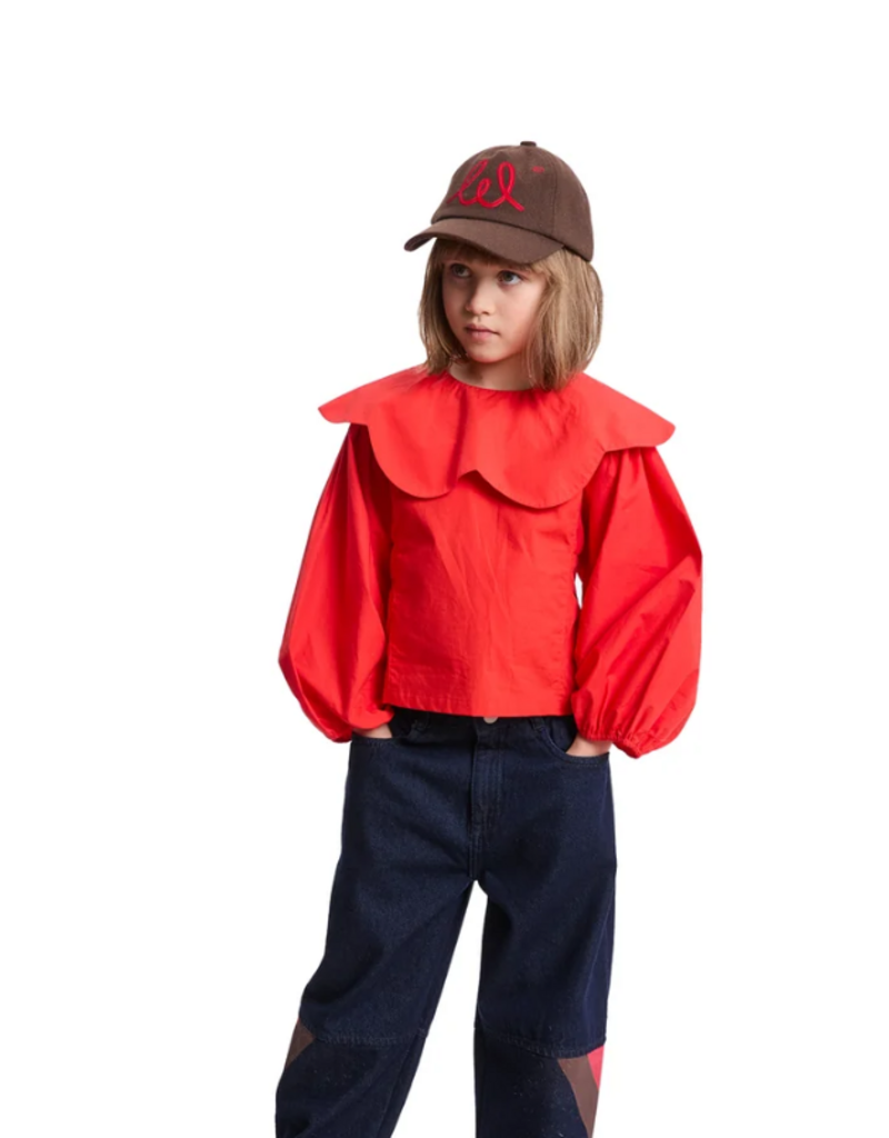 wynken Wynken - blouse red ink