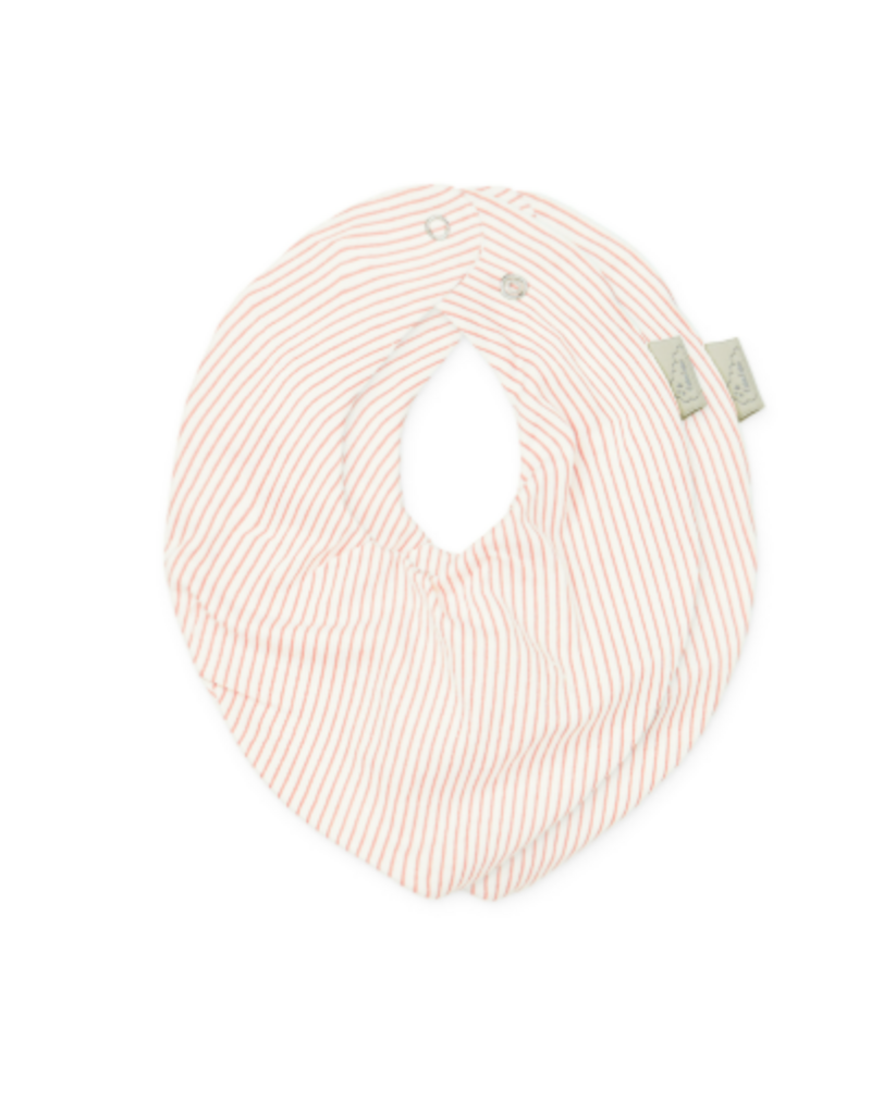 CamCam Copenhagen Camcam - bandana bib stripes roze 2st