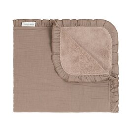 Baby's only Baby's only - wiegdeken teddy calm clay
