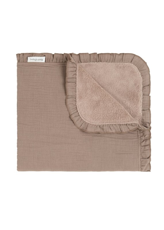 Baby's only Baby's only - wiegdeken teddy calm clay