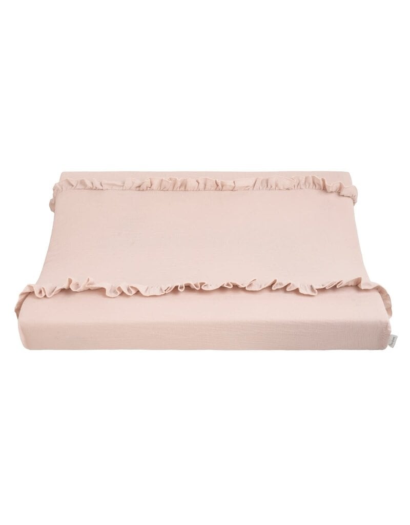 Baby's only Baby's only - aankleedkussen hoes calm oud roze