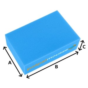Mousse polyéther 40 kg/m3 sur mesure