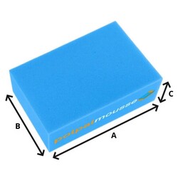 Mousse Polyéther 40 kg/m3 sur mesure (ferme)
