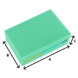 Mousse Polyéther 35 kg/m3 sur mesure (dureté moyenne)