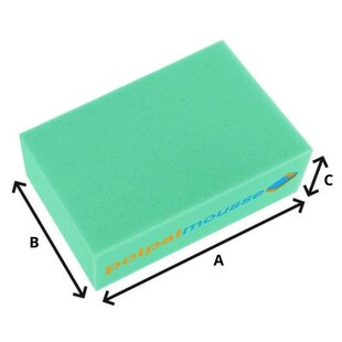 Mousse Polyéther 35 kg/m3 sur mesure (dureté moyenne)