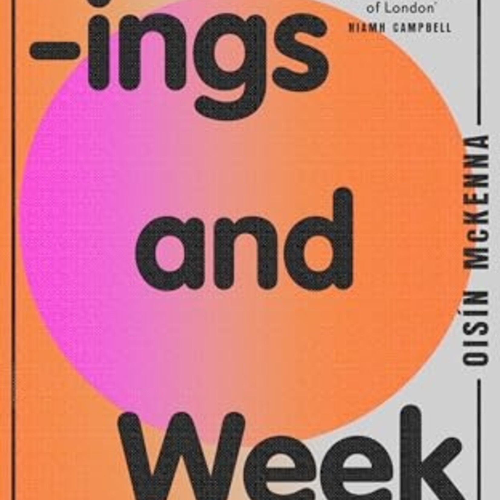 Oisin McKenna B - Evenings and Weekends