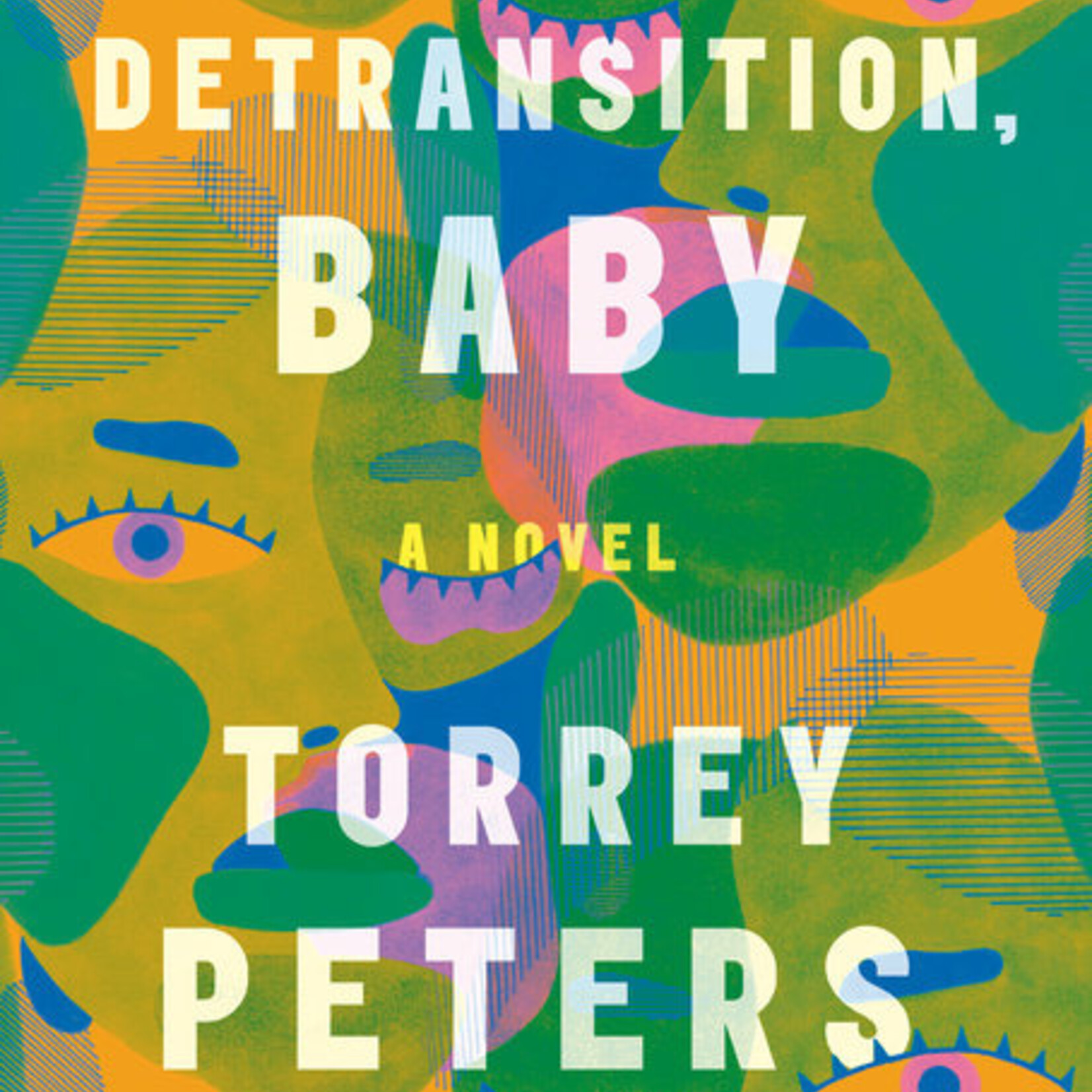 Torrey Peters Detransition, Baby (groenachtige cover)