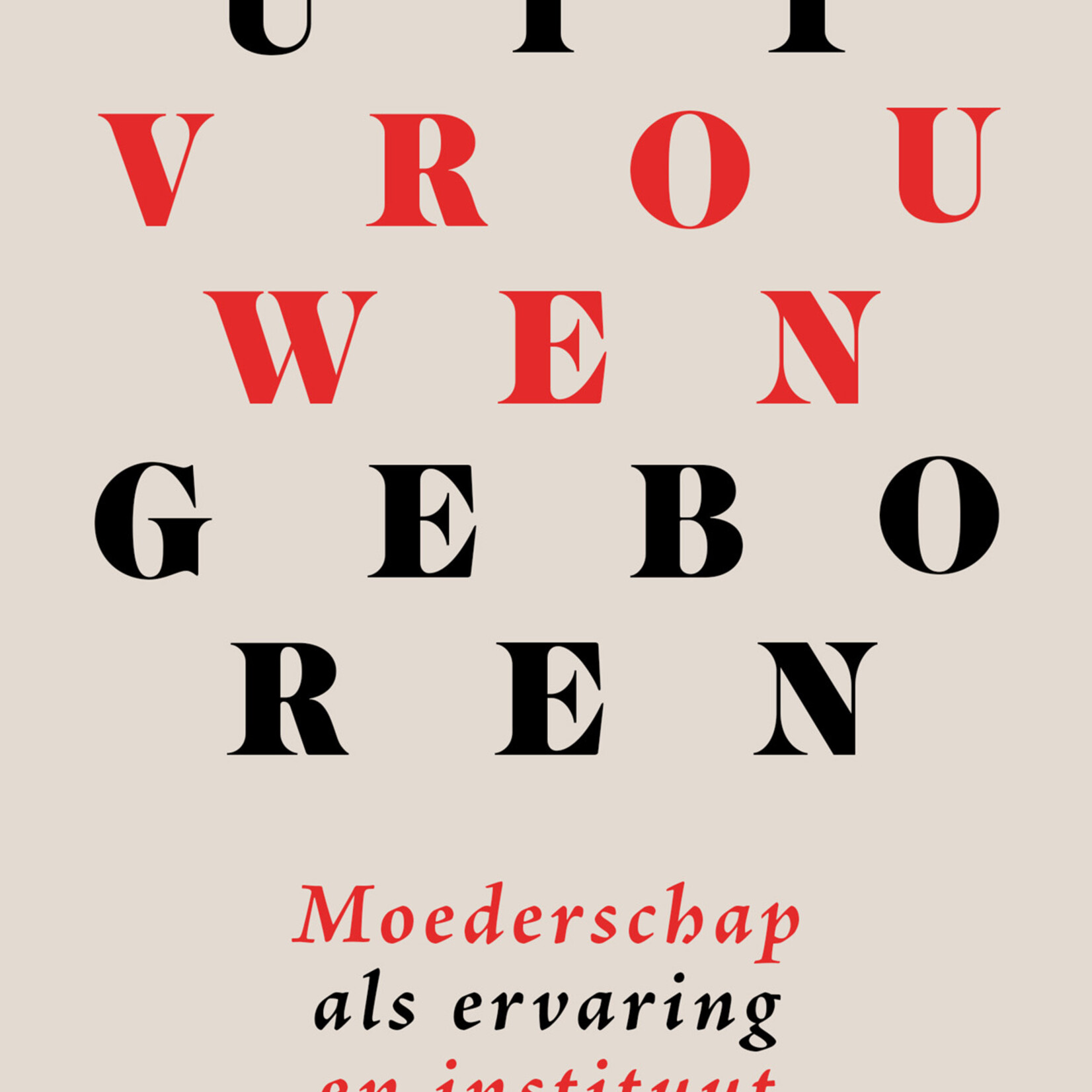 Adrienne Rich Uit vrouwen geboren