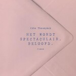 Zita Theunynck Het wordt spectaculair. Beloofd.