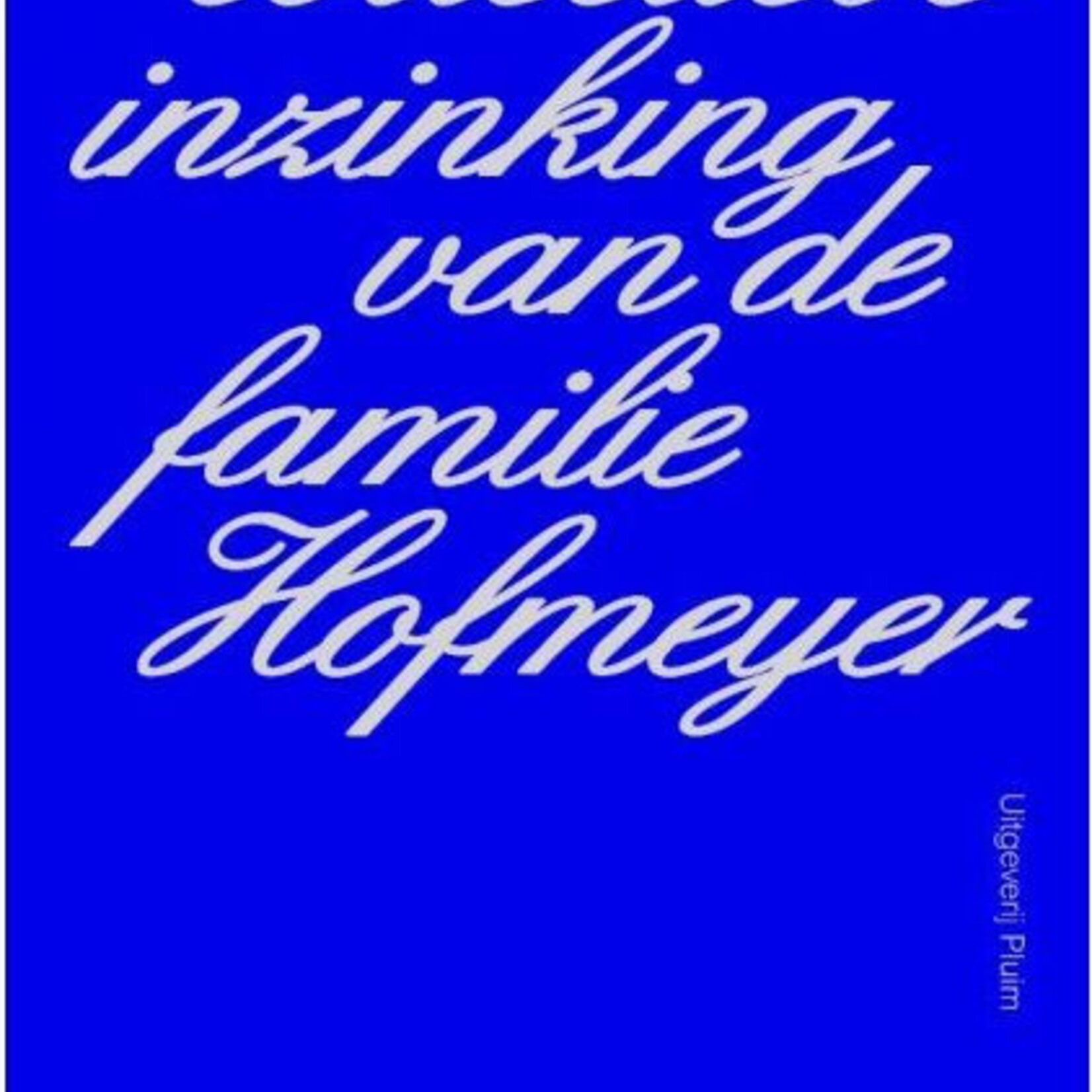 Julie Cafmeyer De collectieve inzinking van de familie Hofmeyer