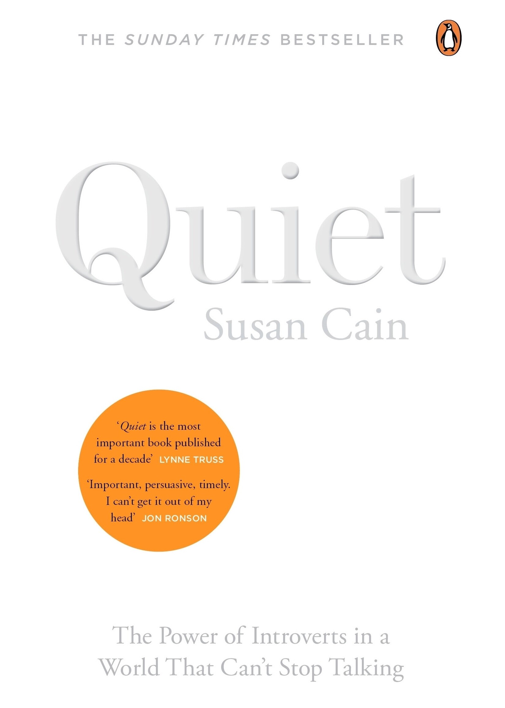 Susan Cain Quiet : The Power of Introverts in a World That Can't Stop Talking