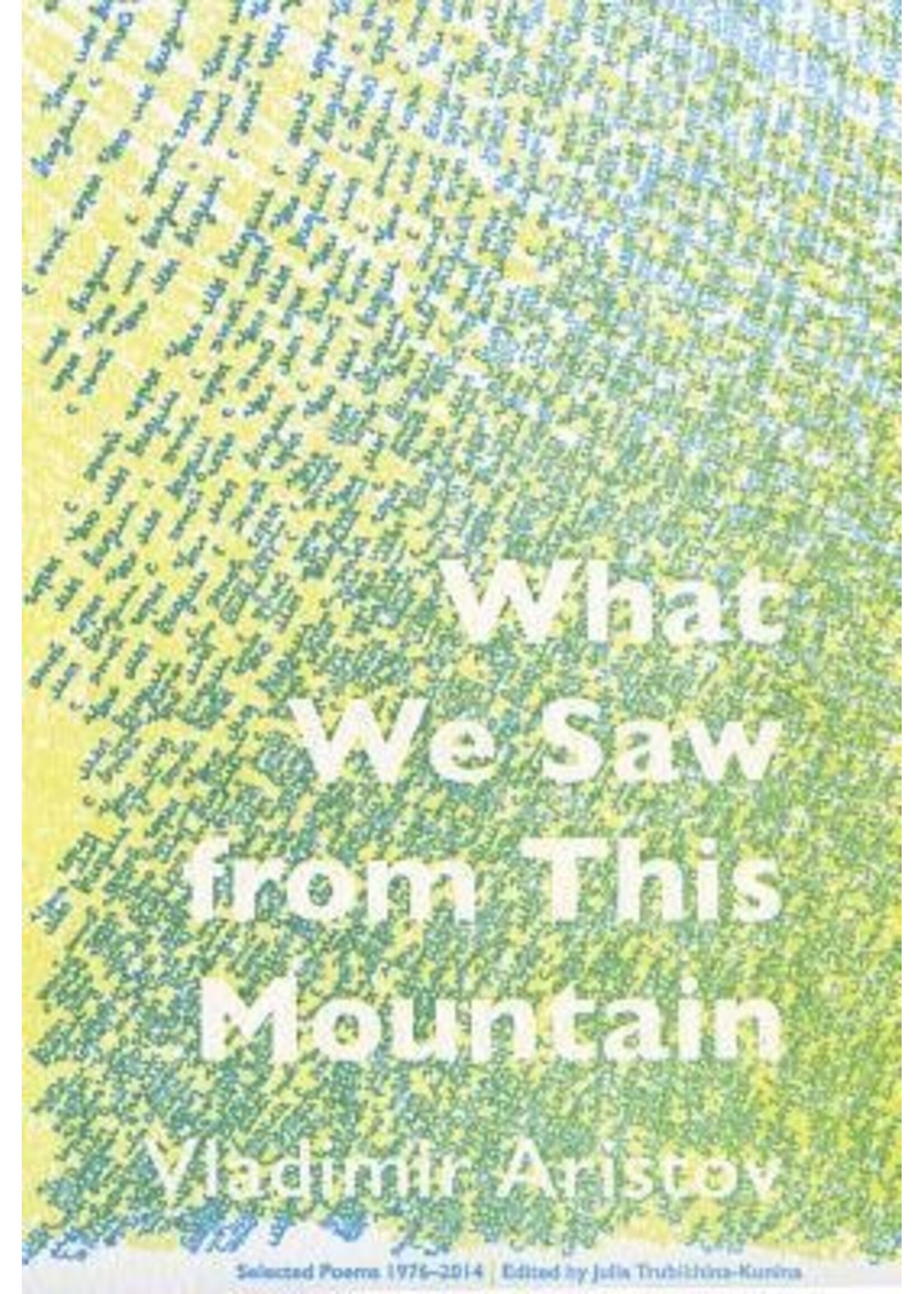 Vladimir Aristov What We Saw From This Mountain