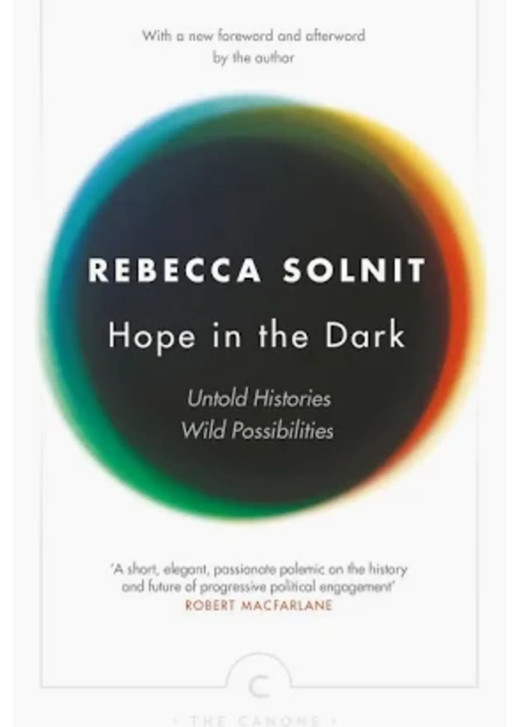 Rebecca Solnit Hope In The Dark : Untold Histories, Wild Possibilities