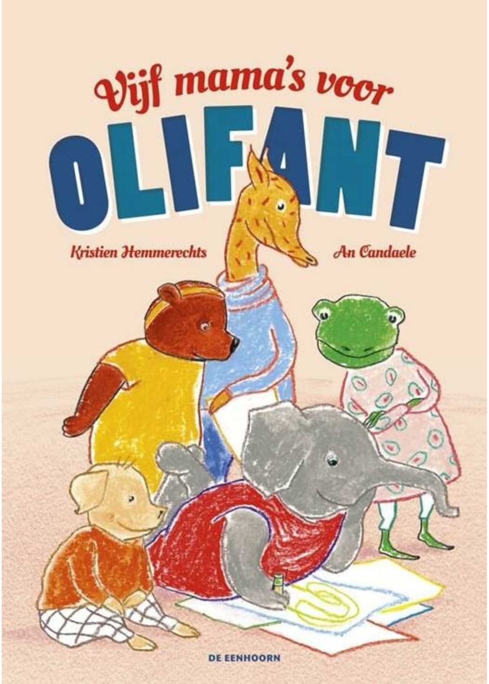 Kristien Hemmerechts Vijf mama's voor olifant