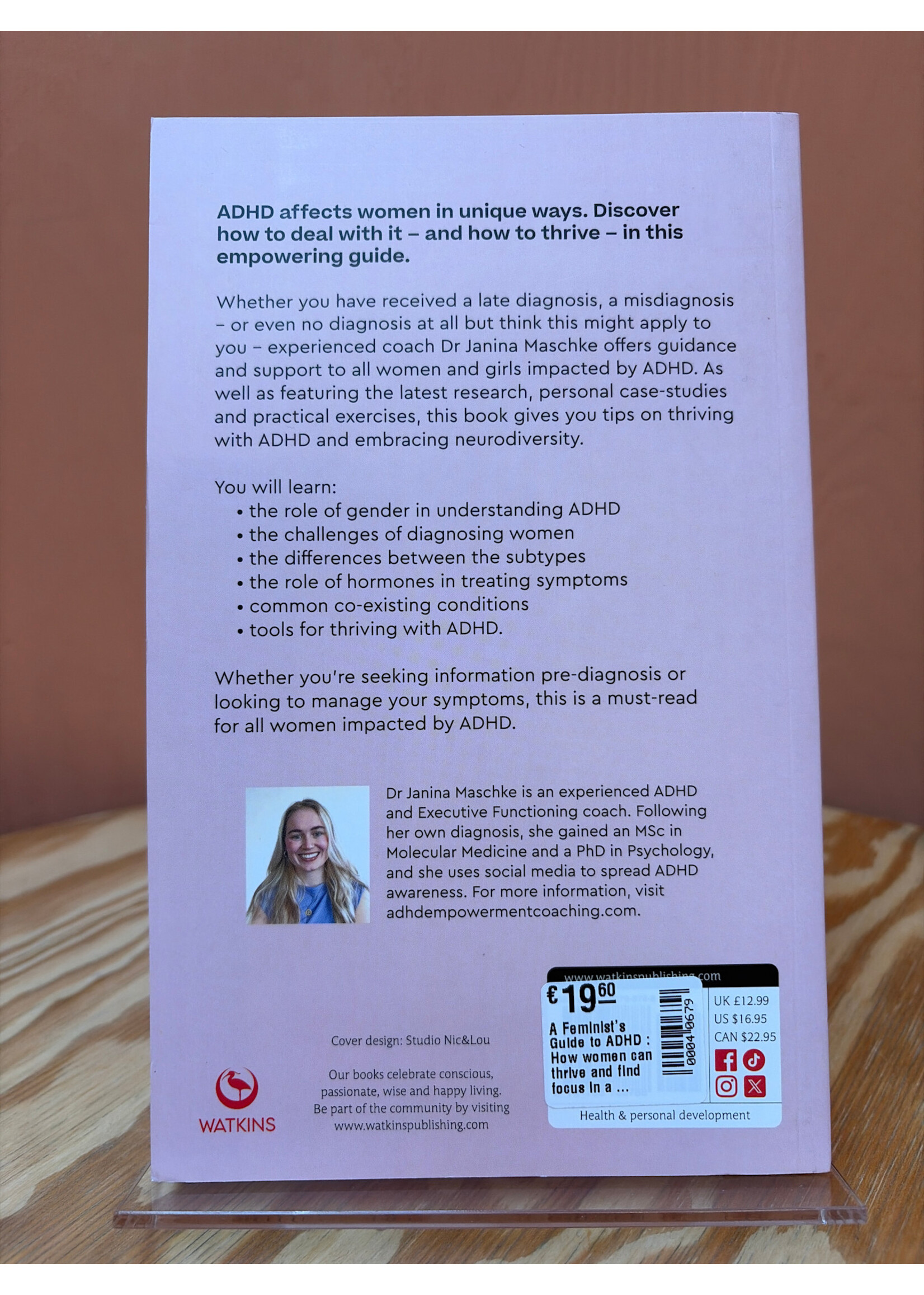 Janina Maschke A Feminist's Guide to ADHD : How women can thrive and find focus in a world built for men