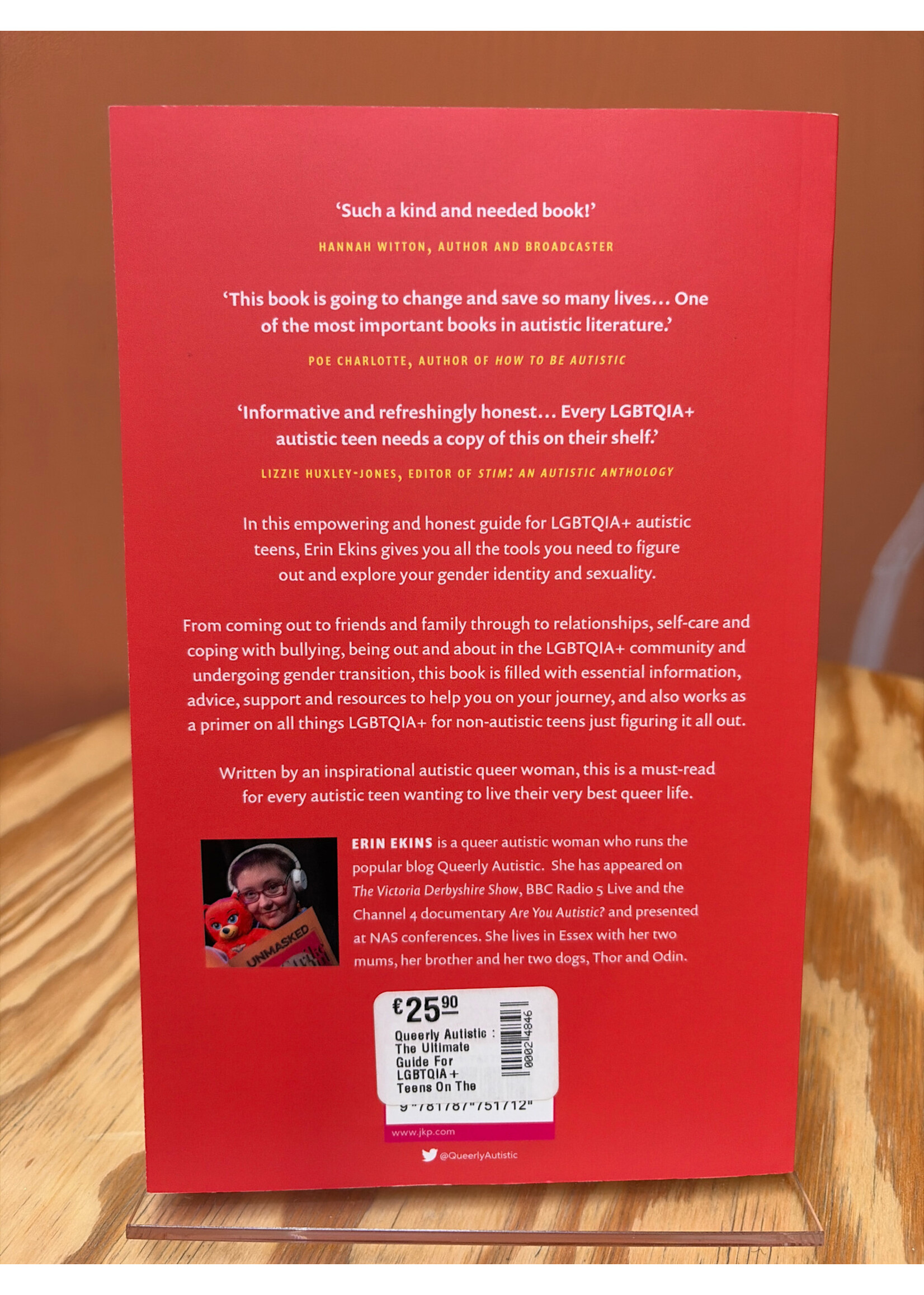 Erin Ekins Queerly Autistic : The Ultimate Guide For LGBTQIA+ Teens On The Spectrum