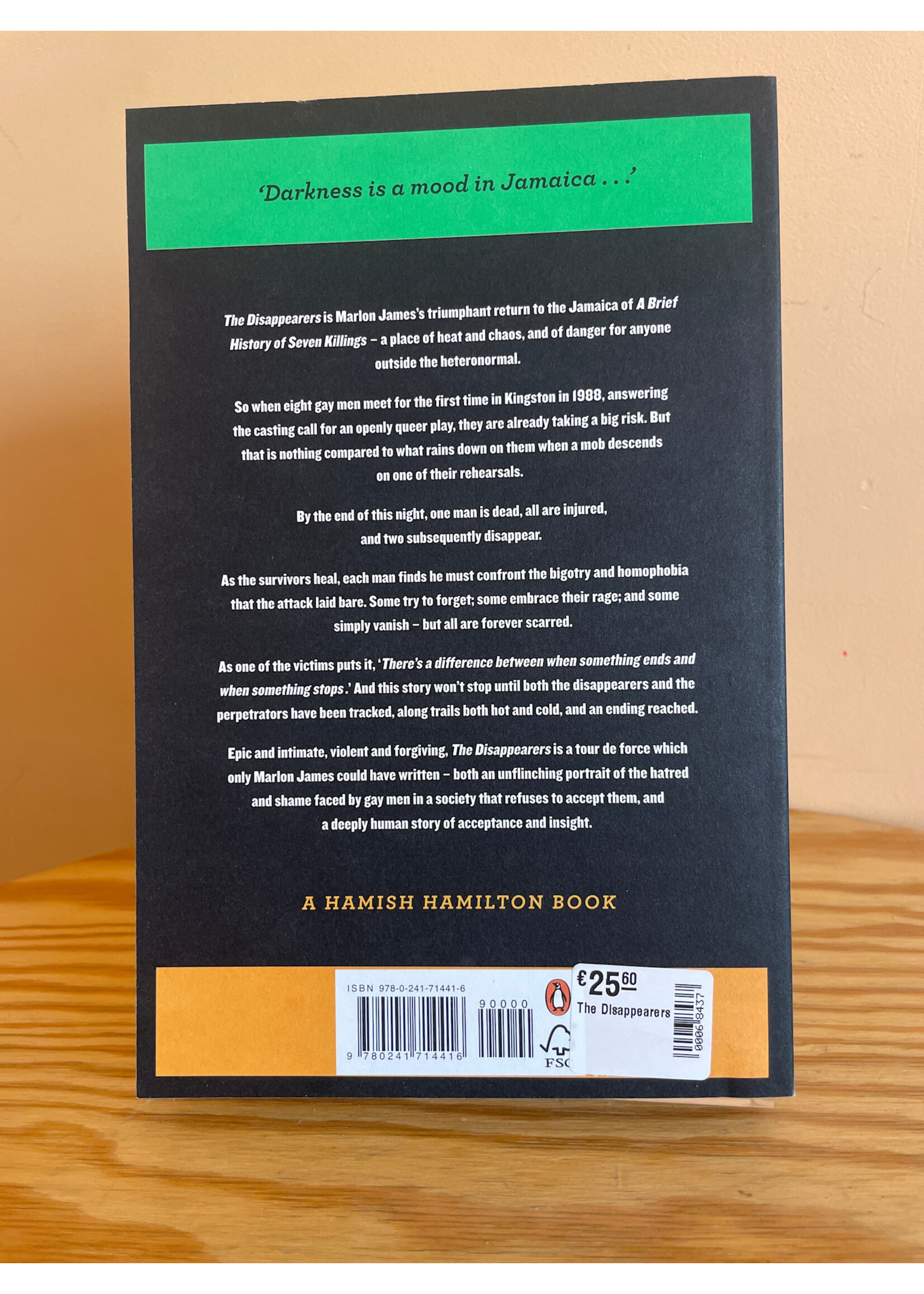 Marlon James The Disappearers