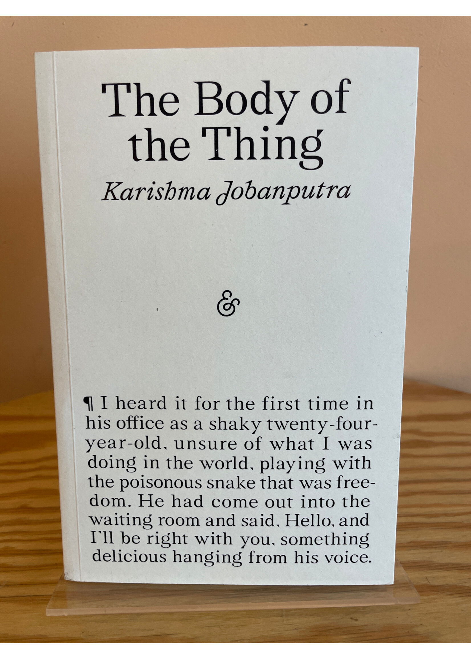 Karishma Jobanputra The Body of the Thing